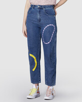 Thumbnail for your product : gorman Women's Purple Wide leg - Cut & Paste Jeans - Size One Size, 12 at The Iconic
