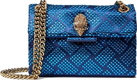 Kurt Geiger Fabric Mini Kensington Crossbody (Blue/Dark) Handbags - ShopStyle  Shoulder Bags