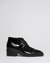 Thumbnail for your product : Kalliste Oxford Ankle Booties - Kiltie Front