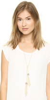 Thumbnail for your product : Ben-Amun Imitation Pearl Tassel Necklace