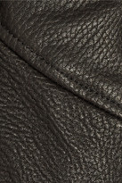 Thumbnail for your product : Helmut Lang Textured-leather biker jacket