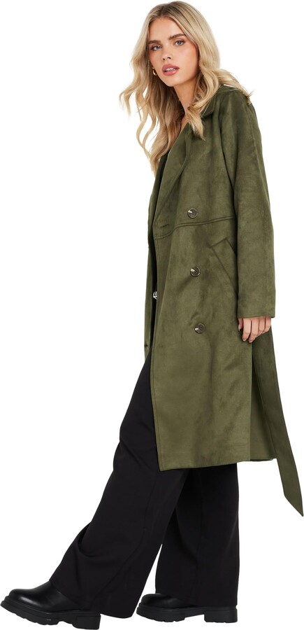 Wool Coat Reiss Pixie Trench Coat Petite Trench Coat Women's Coats