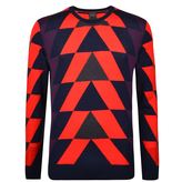 Thumbnail for your product : Paul Smith Staggered Pattern Knit Jumper