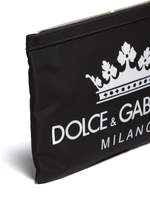 Thumbnail for your product : Dolce & Gabbana Logo Print Clutch