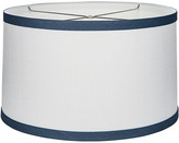 Thumbnail for your product : Bradburn Home Banded Drum Lampshade - Bone/Navy