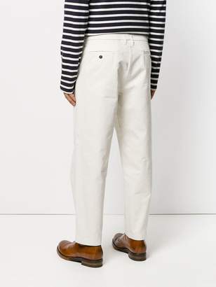Barena double buttons straight trousers