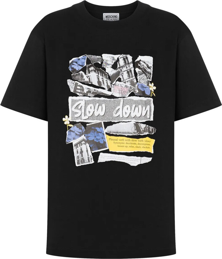 Moschino Slow Down Archive T-shirt