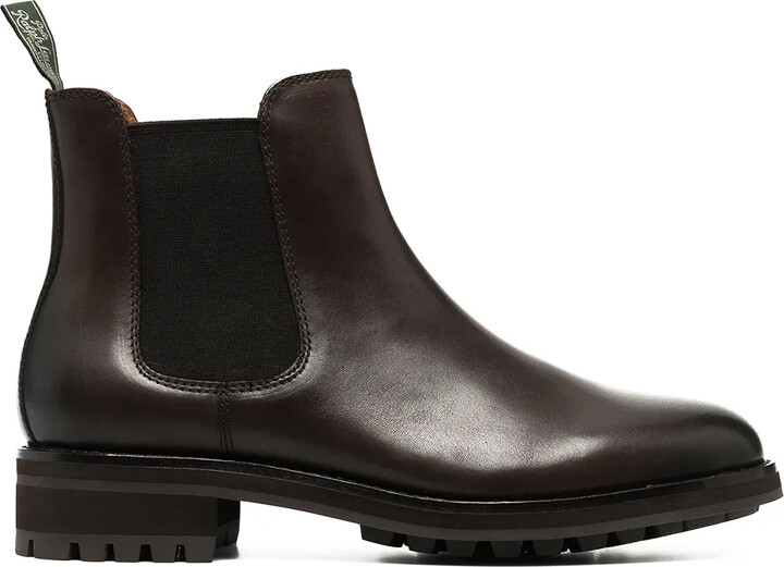 ralph lauren black chelsea boots
