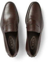 Thumbnail for your product : Tod's Leather Penny Loafers