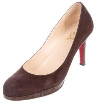 Christian Louboutin New Simple Pump Round-Toe Pumps