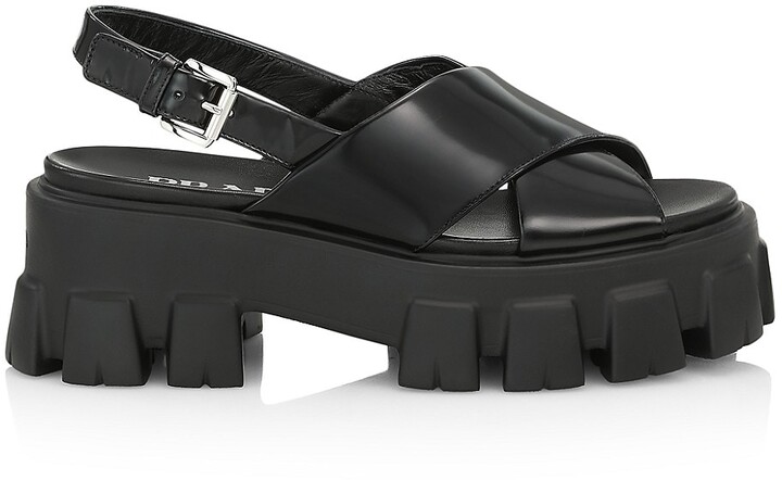 Prada Platform Sandals | Shop the world's largest collection of 