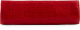 Thumbnail for your product : Nancy Gonzalez Slim Crocodile Clutch Bag, Red