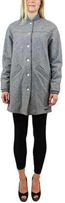 Eleven Paris Women's Long Sleeve Coat - Grey
