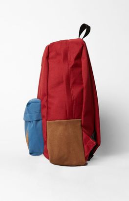Vans Old Skool II Colorblock Red & Blue Backpack