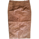 Thumbnail for your product : Christian Dior Leather Skirt