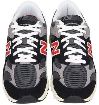 New Balance X90 Sneakers In Black Tech/synthetic