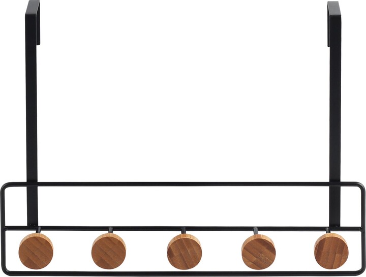 Dunelm Elements Bamboo Over Door Hooks Brown ShopStyle Bath