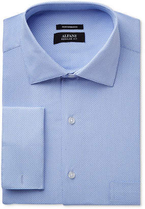Alfani Men's Big & Tall Fit Performance Micro Stripe Dress Shirt, Created for Macy's