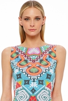 Thumbnail for your product : Mara Hoffman Astrodreamer Lattice Back Maxi Dress in Turquoise