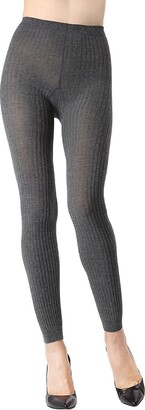 Ribbed sweater tights