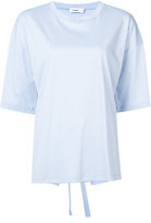 Jil Sander - wide-arm T-shirt - women - Soie/coton - M
