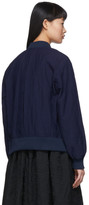 Thumbnail for your product : Blue Blue Japan Indigo Quilted Bomber Jacket
