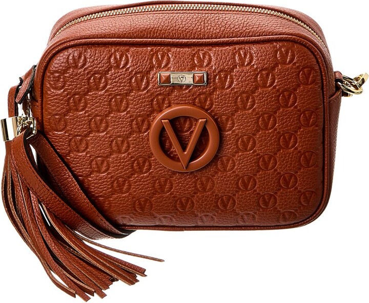 Valentino by Mario Valentino Mia Rock Dollaro Studded Leather Crossbody Bag  on SALE