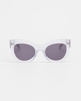 Thumbnail for your product : Karen Walker Women's Blue Cat Eye - Northern Lights - Size One Size at The Iconic