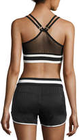 Thumbnail for your product : Blanc Noir Ballet Wrap Sports Bra Top, Black