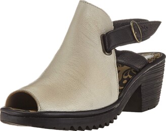 fly london silver sandals
