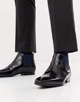 Thumbnail for your product : Ted Baker Lameth chelsea boots in black high shine