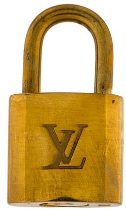 Louis Vuitton Brass Lock & Key Set