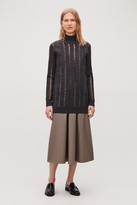 Thumbnail for your product : COS Cut-Out Boiled Wool Tunic