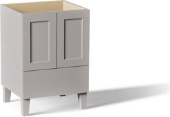 Poplin® Tones 24" Single Bathroom Vanity Base Only