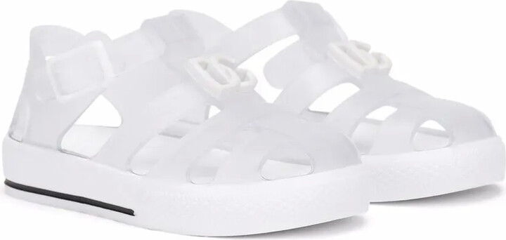Dolce Gabbana Children DG-logo jelly shoes ShopStyle