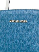 Thumbnail for your product : MICHAEL Michael Kors logo print Voyager tote bag