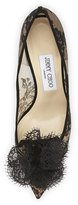 Thumbnail for your product : Jimmy Choo Duchess Lace Bow Pump, Black