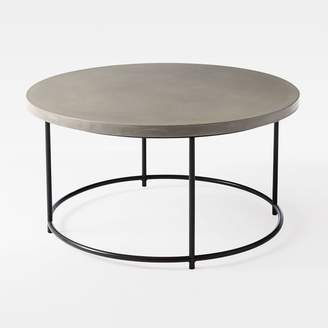 west elm Concrete Outdoor Coffee Table