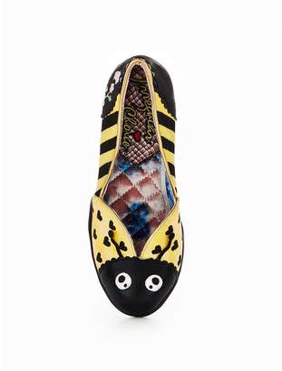 Irregular Choice Lady Bee Comfort Wedge Shoe