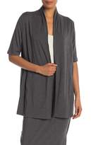 Thumbnail for your product : Eileen Fisher Open Front Kimono Cardigan