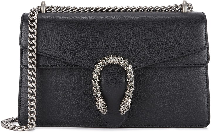 gucci dionysus small black leather