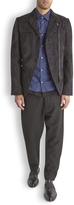 Thumbnail for your product : Ann Demeulemeester Black embroidered organza jacket