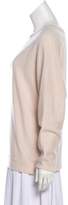 Thumbnail for your product : Brunello Cucinelli V-Neck Lightweight Sweater Champagne V-Neck Lightweight Sweater