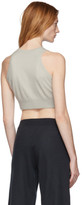 Thumbnail for your product : Frenckenberger Beige Cashmere Mini Tank Top