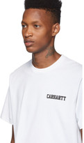 Thumbnail for your product : Carhartt Work In Progress White College Script T-Shirt