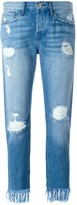 Thumbnail for your product : 3x1 WM3 Crop Fringe jeans