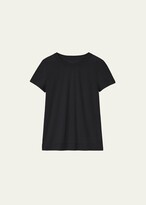 Thumbnail for your product : Lafayette 148 New York Modern Short-Sleeve Cotton Jersey Tee
