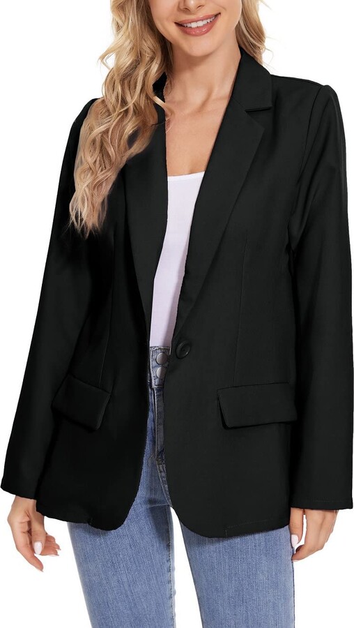 Women's Velvet Suit Set Formal Notch Lapel Office Work Suit