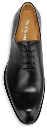 Paul Stuart Lorenzo One-Piece Leather Balmoral Dress Shoes