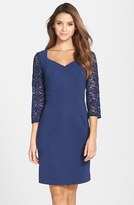 Thumbnail for your product : Alex Evenings Sequin Lace & Ottoman Sheath Dress